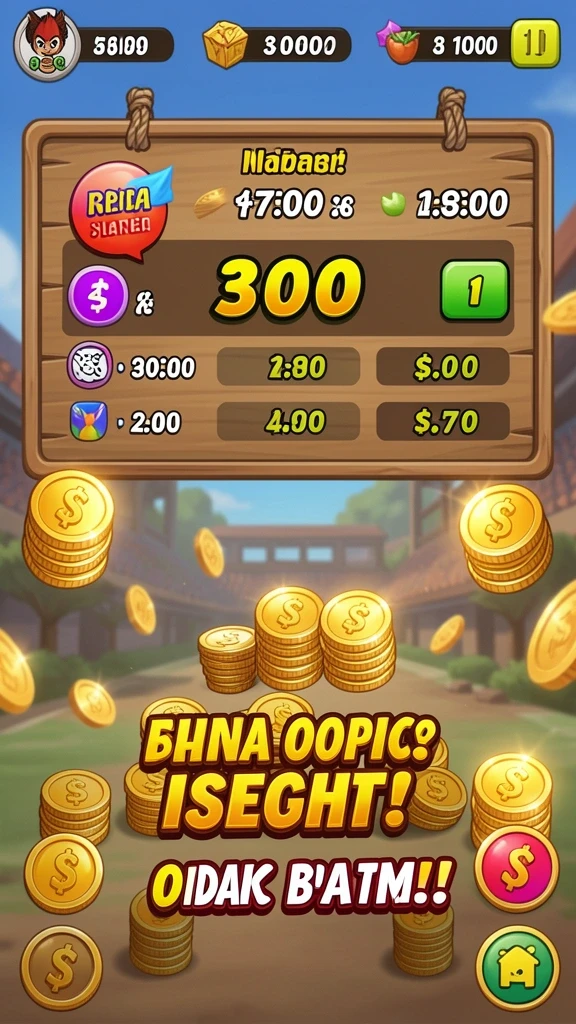666f - Screenshot dari sistem menu yang intuitif dan mudah digunakan.