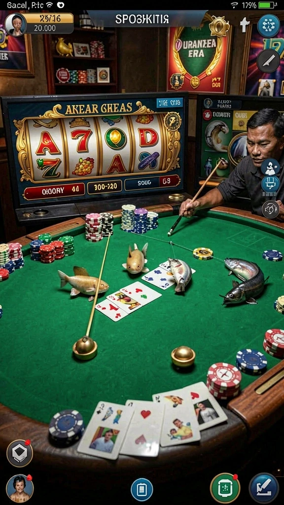 c8vip - Tampilan menu utama yang intuitif dan menarik.